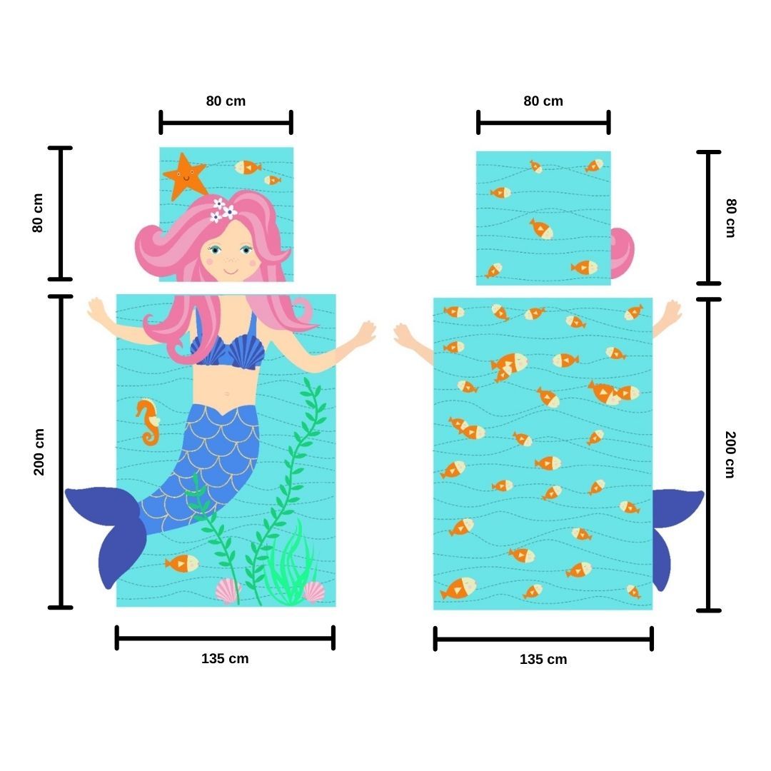 Organic Bedding - Mermaid